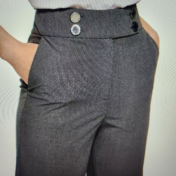 Calvin Klein High Waist Wide Leg Trousers Two Pairs. Never worn. - Picture 3 of 8